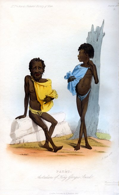 Patet, australianos de King Georges Sound, 1848 de J. Bull