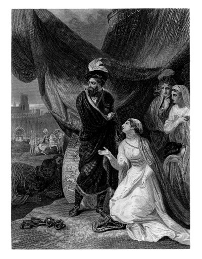 La rendición de Calais, 1860 de J. C. Armytage