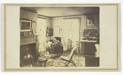 Sin título (Mujer en el interior de una casa) de J. C. Spooner