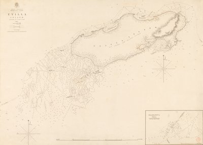 West Indies Mosquito Coast Utilla Island surveyed by Commander R. Owen 1835 de J. & C. Walker