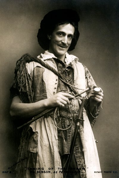 Frank Benson 1858-1939, actor y gerente de teatro inglés, principios del siglo XX de J Caswall Smith