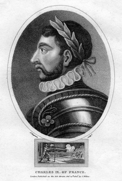 Carlos IX, Rey de Francia, 1805 de J. Chapman