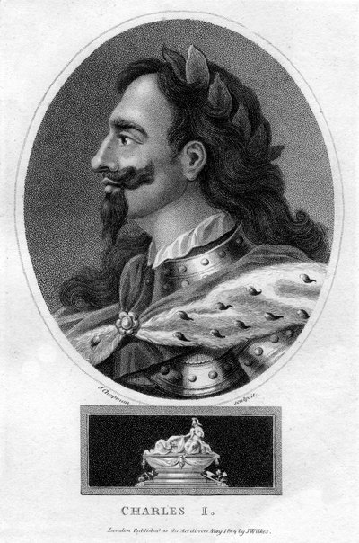Carlos I de Inglaterra, 1804 de J. Chapman
