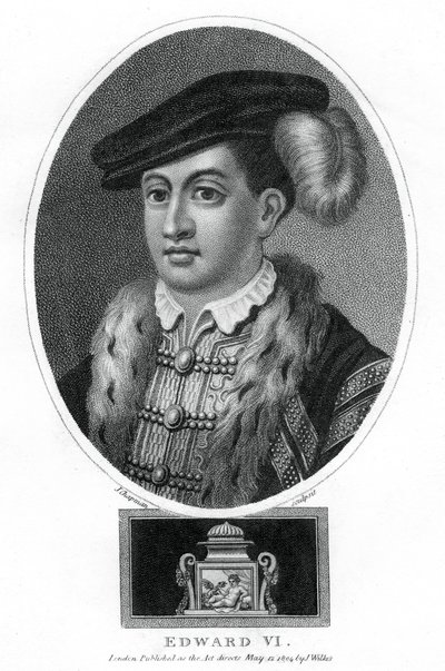 Eduardo VI, Rey de Inglaterra, 1804 de J. Chapman