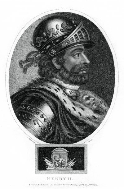 Enrique II, Rey de Inglaterra, 1804 de J. Chapman