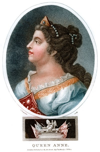 Reina Ana 1665-1714, 1804 de J. Chapman