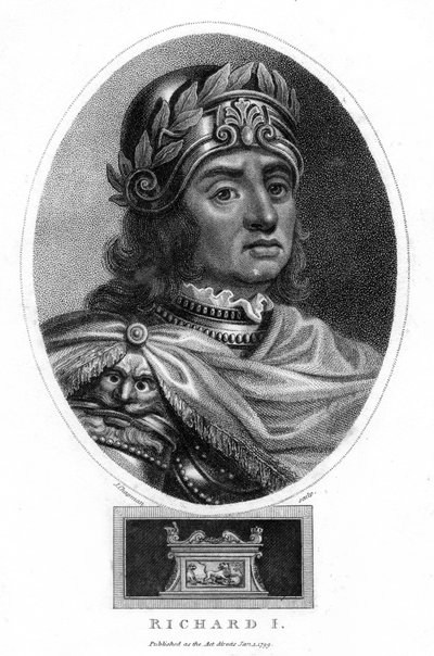 Ricardo I Rey de Inglaterra, 1799 de J. Chapman