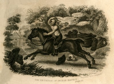 La excursión de George Harvest, 1821 de J. Chapman