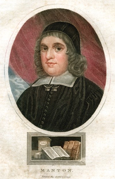Thomas Manton, clérigo puritano, 1816 de J. Chapman