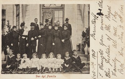 La familia real danesa de J. Peterson and Co