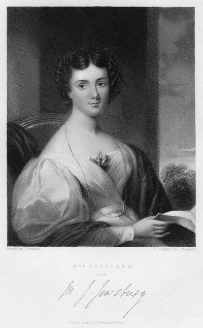 Sra. Fletcher, c1830s de J. Cochran