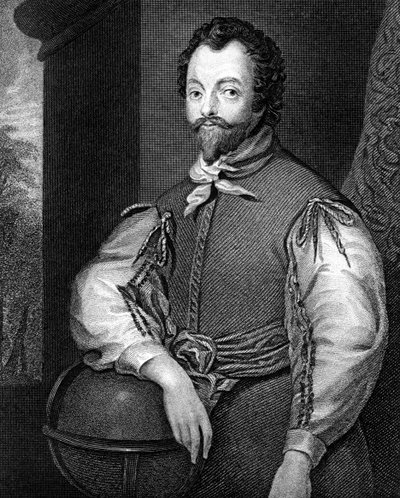 Sir Francis Drake, navegante y corsario inglés del siglo XVI de J. Cochran