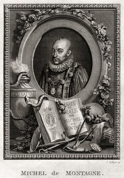 Michel de Montaigne de J. Collyer
