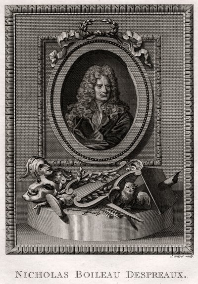 Nicolás Boileau Despreaux, 1775 de J. Collyer