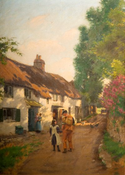 Hogar a lo Largo (Dashpers Lane, Brixham, Devon) de J. Cooke