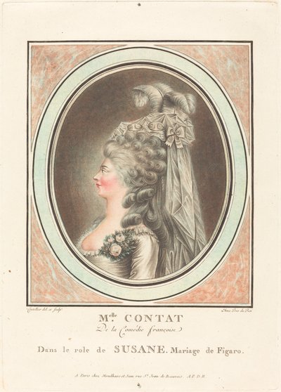 Mademoiselle Contat de J. Coutellier