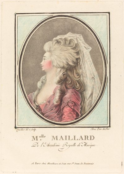 Mademoiselle Maillard de J. Coutellier
