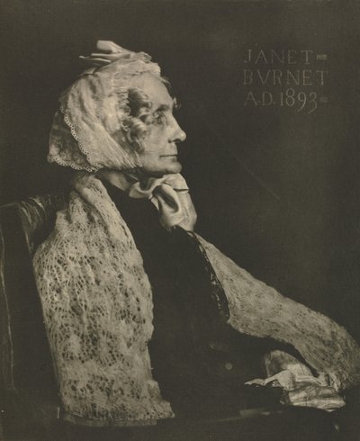 Camera Work: Janet Burnet de J. Craig Annan