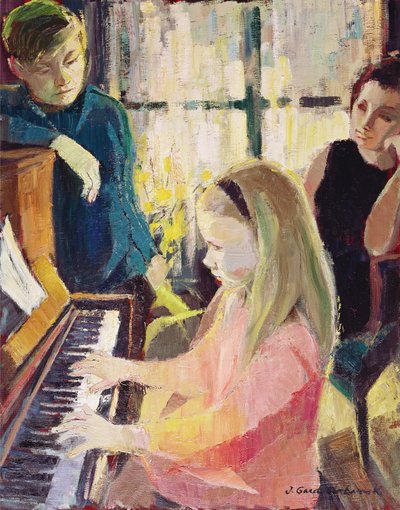 En el piano de J. Gard Urbanek