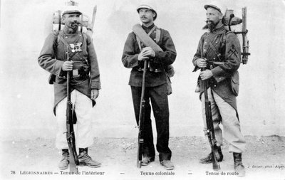 Legionarios, Argelia, siglo XX de J. Geiser