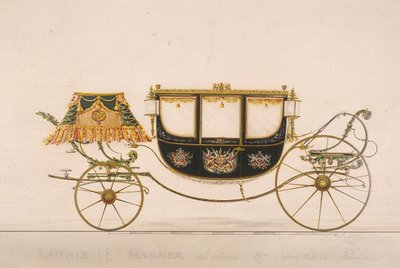 Carroza cívica del alcalde William Hunter, 1851 de J Gilfoy