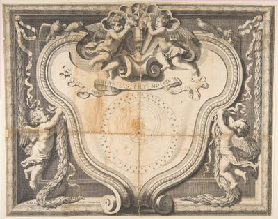 El Sistema Copernicano, ca. 1639 de J Girardin