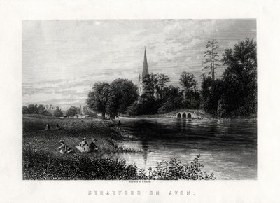 Stratford on Avon, Inglaterra, 1883 de J. Godfrey