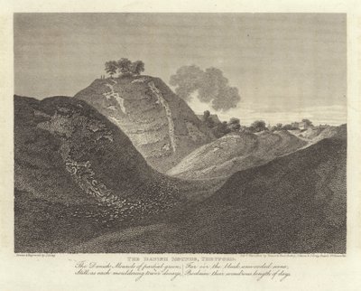 Robert Bloomfield, poeta: Los montículos daneses, Thetford de J. Greig