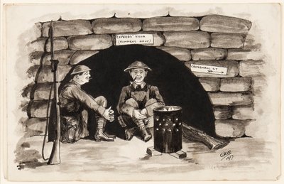 Express Villa (Solo Corredores): Un rincón cálido en Francia, 1917 de J. Griffiths