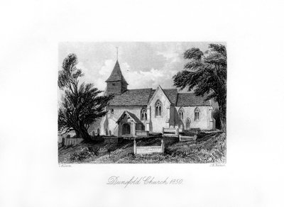 Iglesia de Dunsfold, Surrey de J. H. Kernot
