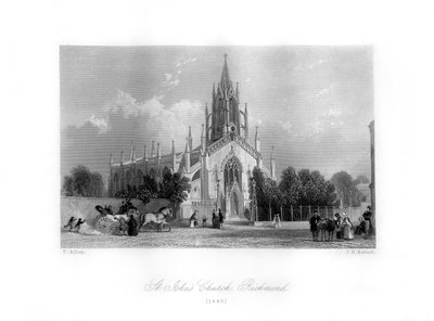 Iglesia de San Juan, Richmond, 1840 de J. H. Kernot