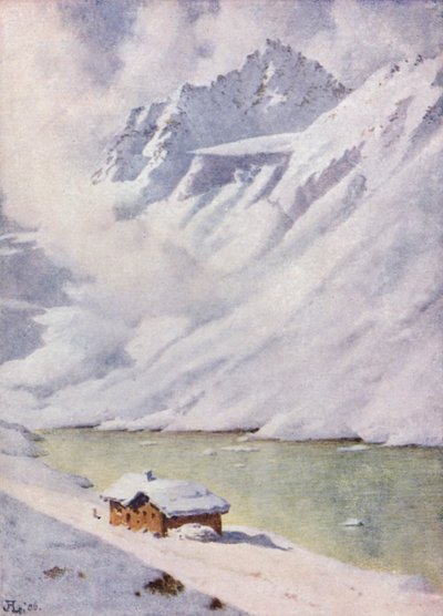 El hogar de la avalancha de J. Hardwicke Lewis