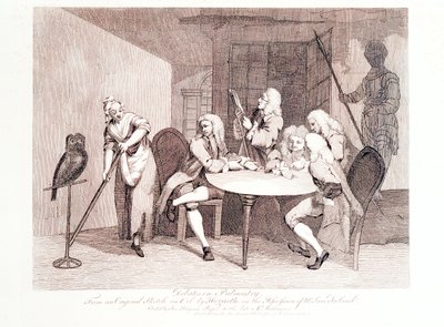 Debates sobre quiromancia, siglo XVIII de J Haynes