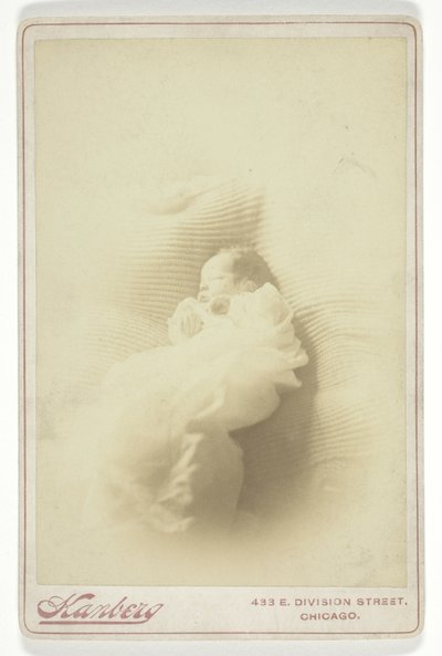 Harriet Warner Walker, menos de 24 horas de edad de J. J. Kanberg