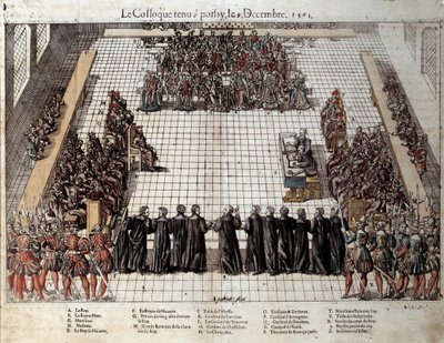 Coloquio de Poissy (9 de febrero) de J. J. and Tortorel J. (fl.1568 92) Perrissin
