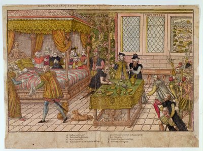 La muerte de Enrique II (1519-59) 10 de julio de 1559 de J. J. and Tortorel, J. Perrissin
