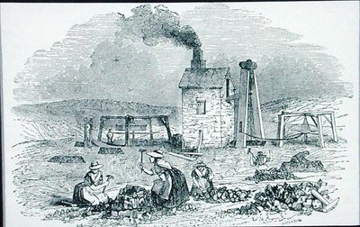 Rompimiento y clasificación de minerales de cobre de 