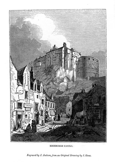 Castillo de Edimburgo de J. Jackson