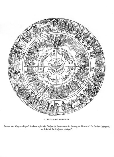 Escudo de Aquiles, 1843 de J. Jackson