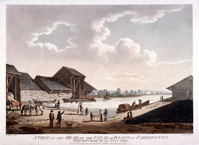 Bayswater, Paddington, Londres, 1801 de J Jeakes