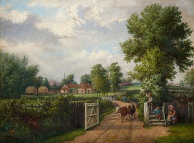 Granja de Hind en Sparkhill, Birmingham, 1870s de J. Jolly