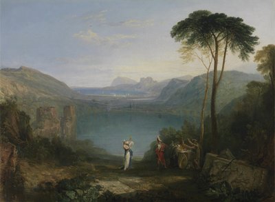 Lago Averno: Eneas y la Sibila de Cumas de Joseph Mallord William Turner
