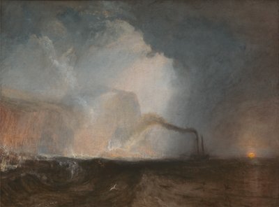 Staffa, la cueva de Fingal de Joseph Mallord William Turner