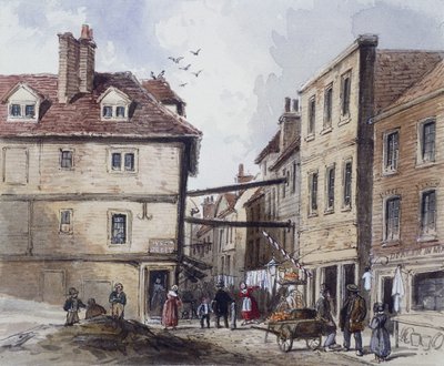 Chick Lane, Londres de J Maund