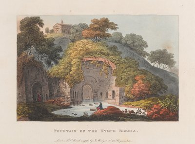 Fuente de la ninfa Egeria de J. Merigot