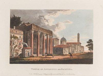 Templo de Antonino y Faustina de J. Merigot