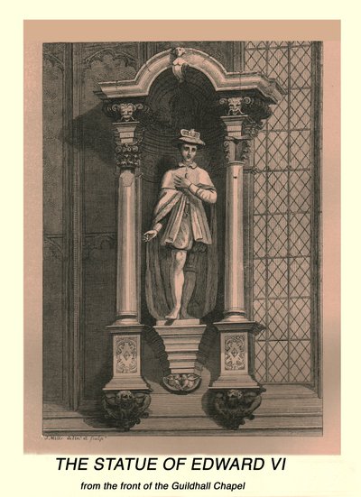 La estatua de Eduardo VI, 1886 de J Mills