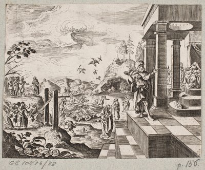 Ilustración de Adam Olearius, “Persianischer Rosenthal von einem Sinnreichen Poeten Schich Saadi [...]”, Schleswig 1660 de J. Muller