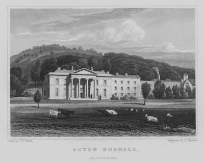 Acton Burnell, Shropshire de John Preston Neale
