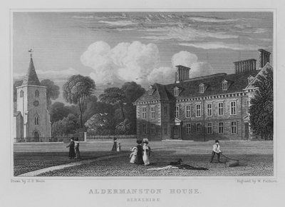 Aldermanston House, Berkshire de John Preston Neale